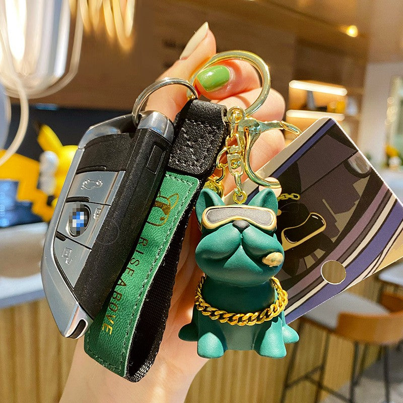 Cool Bulldog Bag Charm