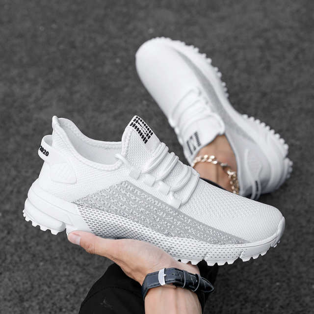 Men’s Fly Knit Marathon Jogging Runner Shoes