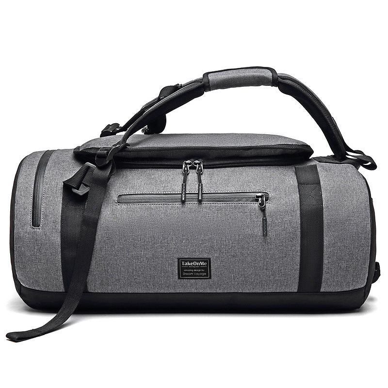 Multifunctional Polyester Travel Duffle Bag with Shoe Compartment