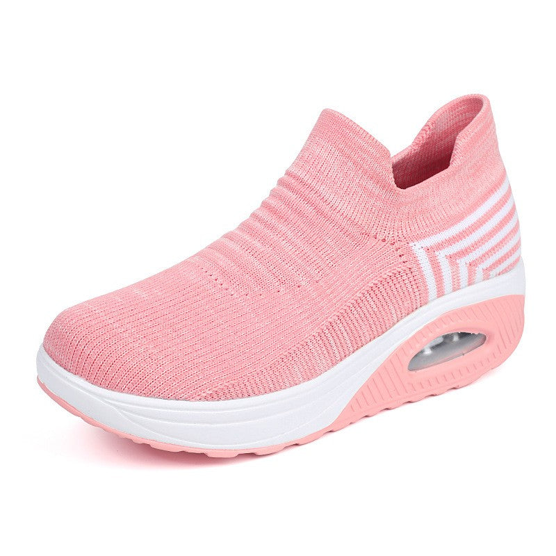 Cross-Border Air Cushion Lace-Up Casual Shoes
