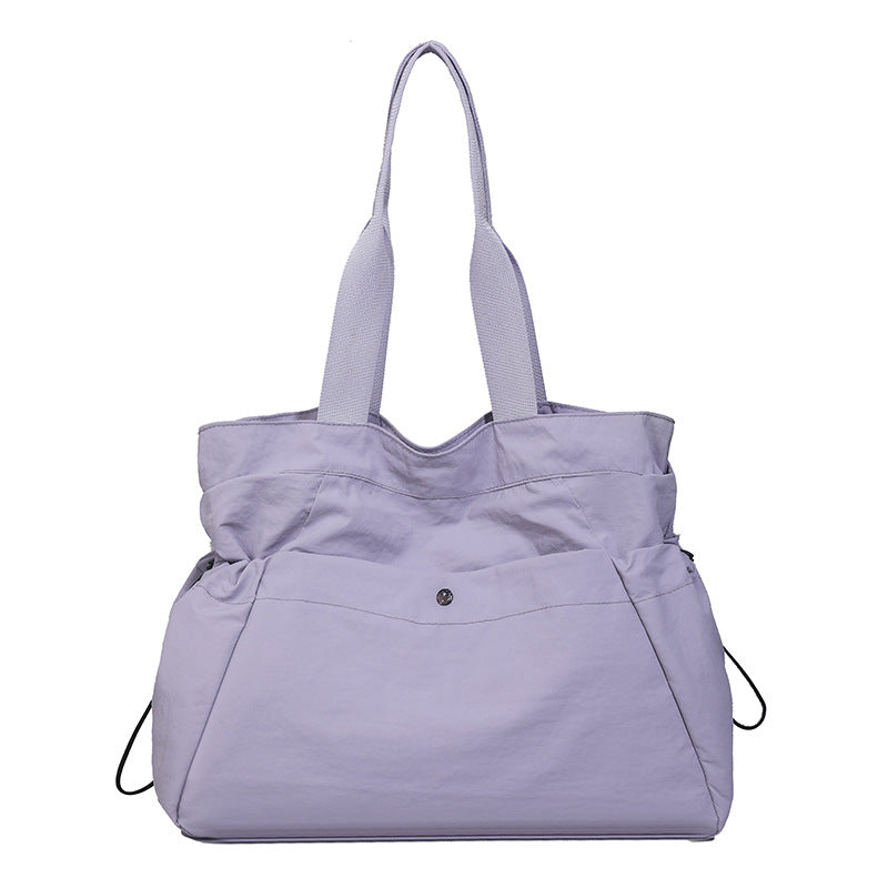 Crinkle Large Capacity Shoulder Bag