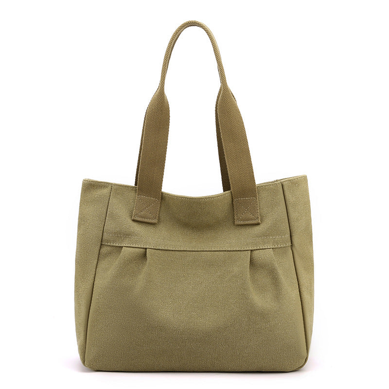 Classic Canvas Shoulder Bag