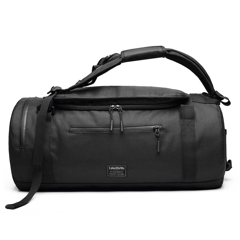 Multifunctional Polyester Travel Duffle Bag with Shoe Compartment