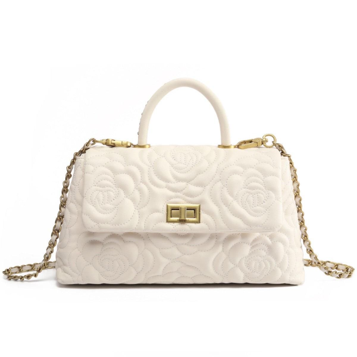 Camellia Elegance Classic Handbag