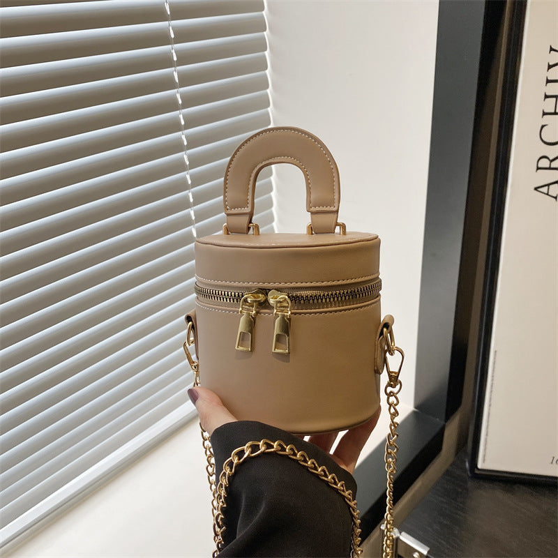 Mini Cylinder Vanity Handbag