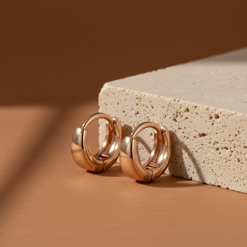 Petite Circle Earrings