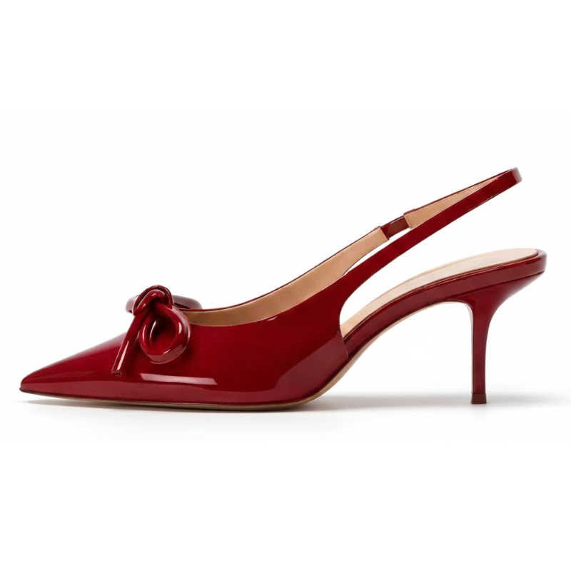 Elegant Backless High Heels