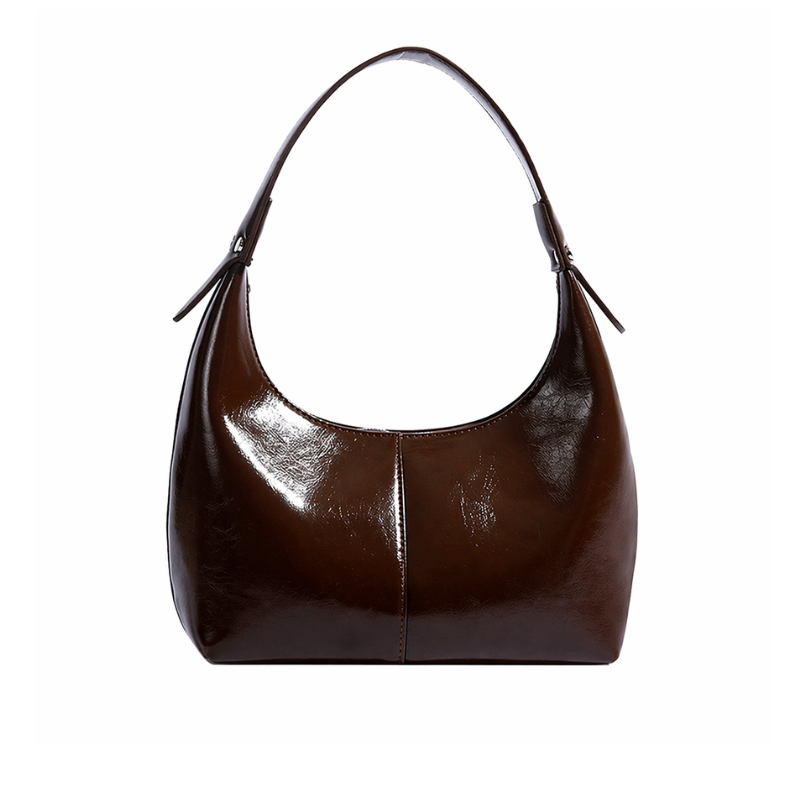 Wax Baguette Niche Shoulder Bag