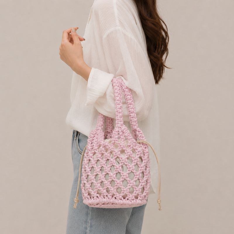 Knotelle Round Handbag