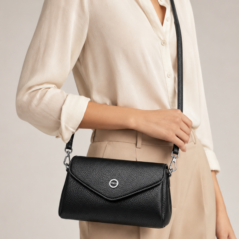 Aster Soft Leather Crossbody Bag
