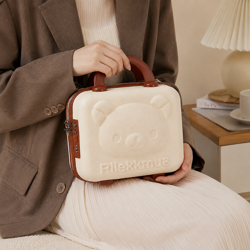 Voyage Lock Vanity Handbag