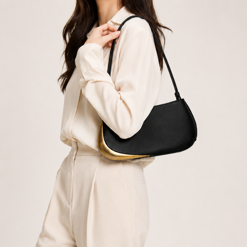 Lunara Crescent Shoulder Bag