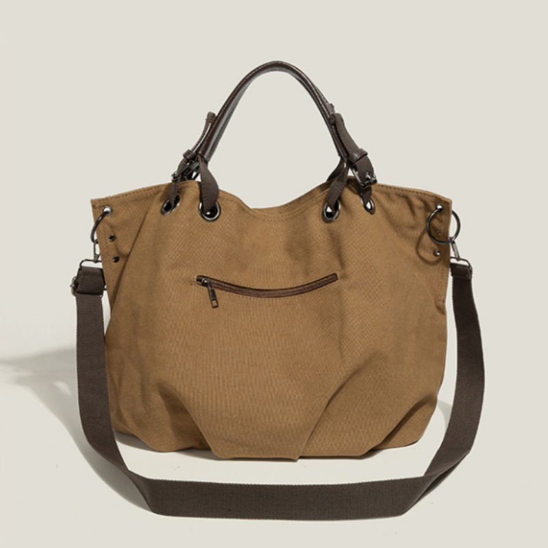 Classic Canvas Commuter Handbag