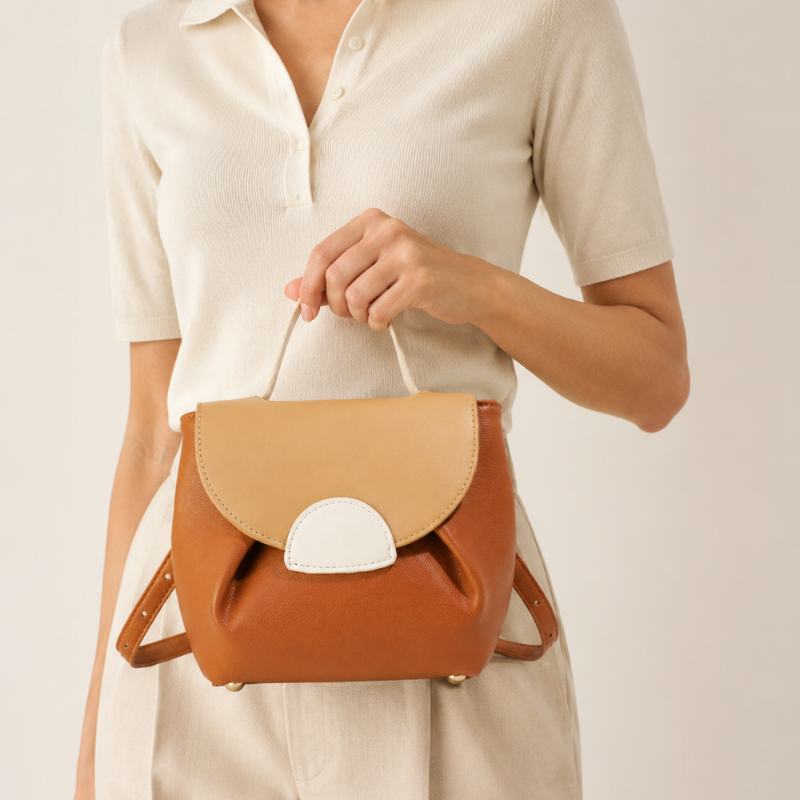 Arden Minimal Luxe Structured Handbag