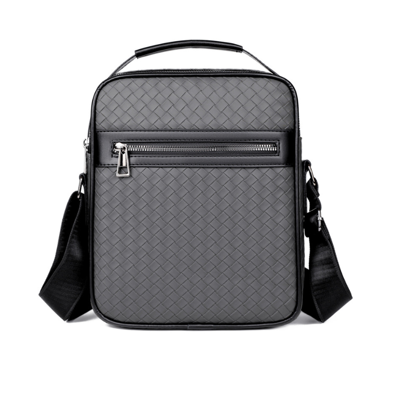 Elite Weave Men’s Crossbody Bag