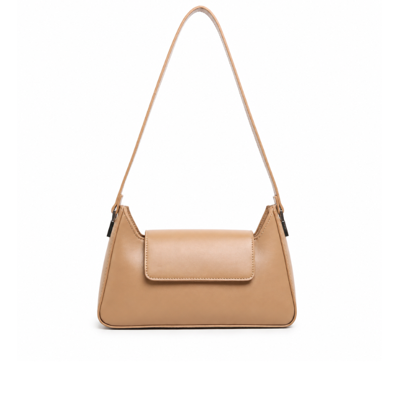 Minimal Luxe Flap Shoulder Bag