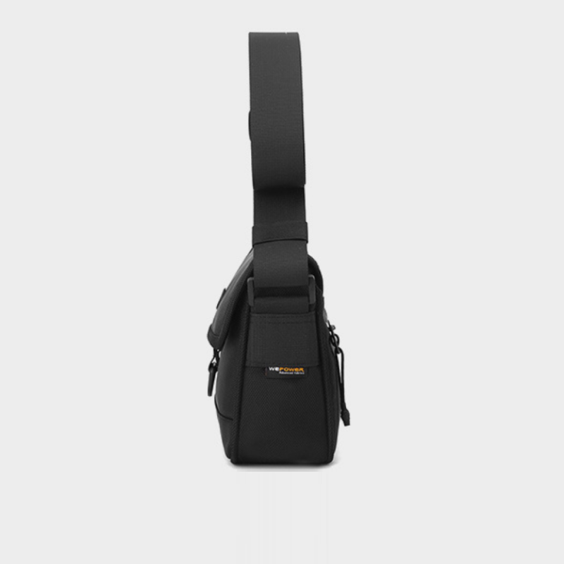Compact Commuter Flap Men’s Crossbody Bag