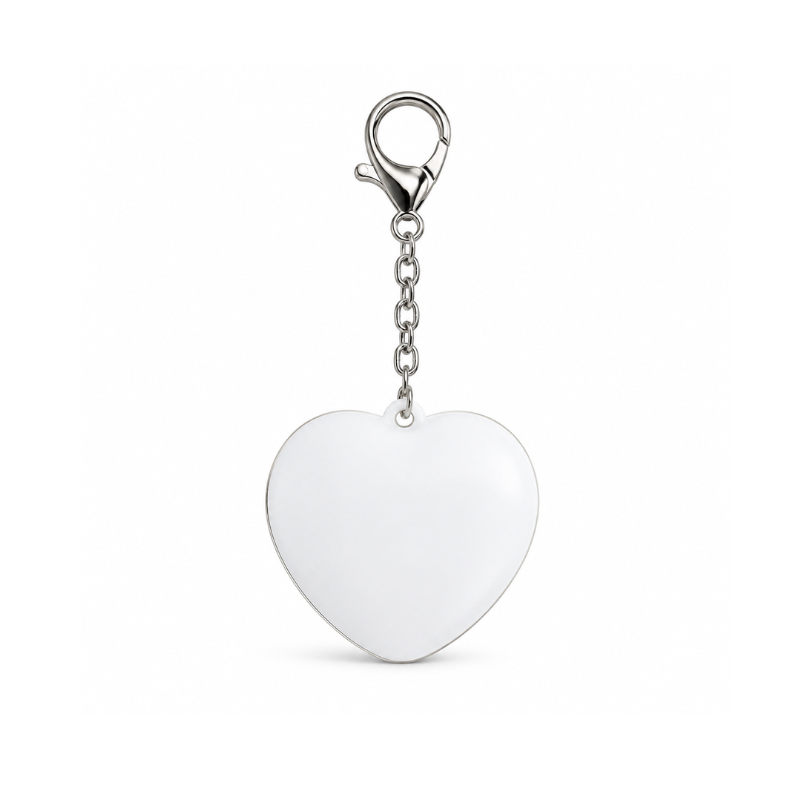 Heart LED Bag Charm Light