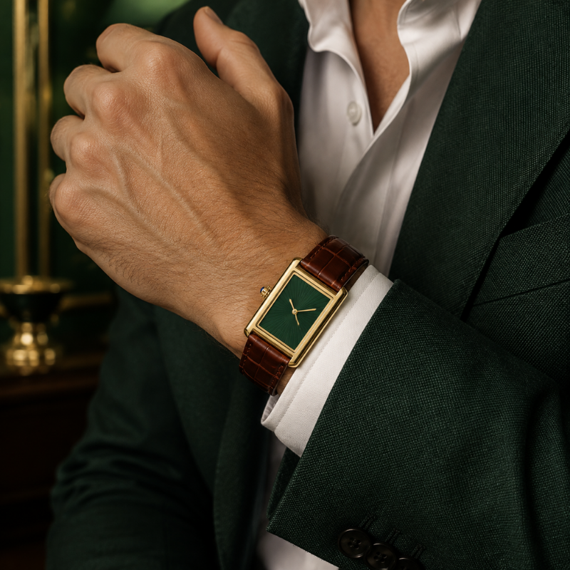 Sunray Square Watch