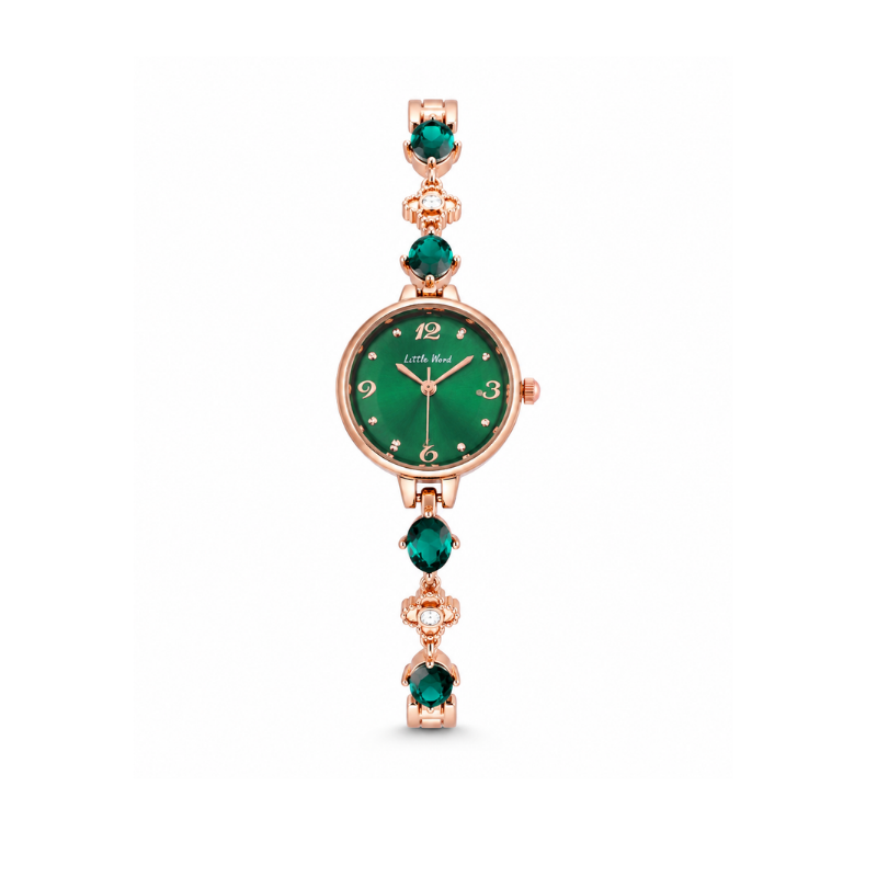 Emerald Jewel Bracelet Watch