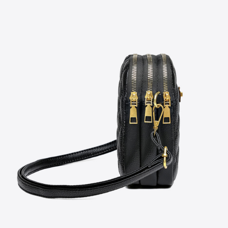 Luxe Quilted Crossbody Bag
