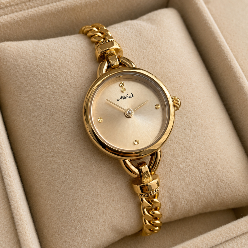 Golden Chain Mini Women’s Watch