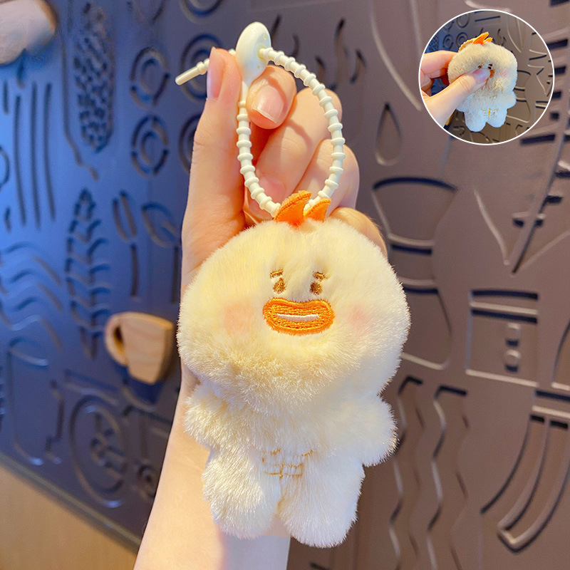 Muscle Duck Plush Bag Charm