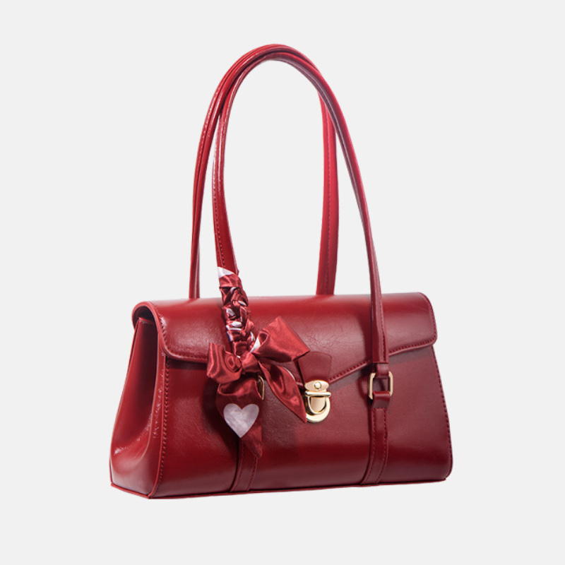 Elegant Red Wedding Shoulder Bag