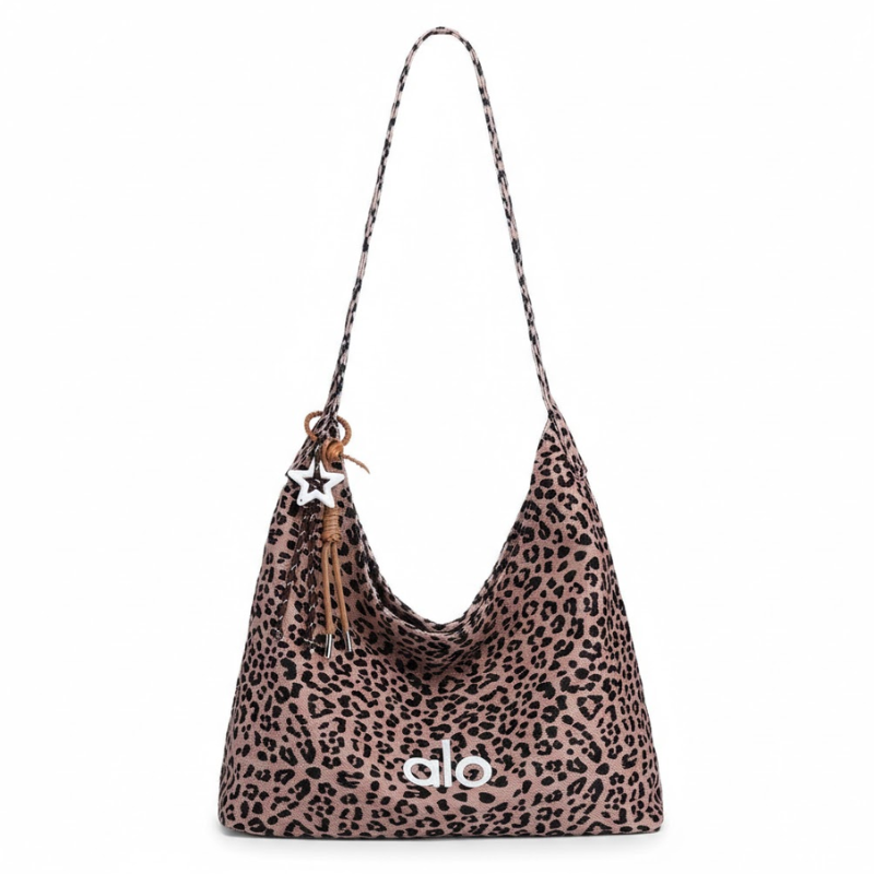 Retro Leopard Print Women’s Tote Bag
