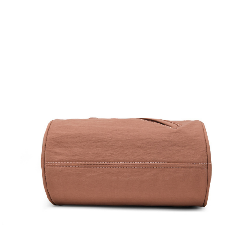 Round Nylon Crossbody Bag