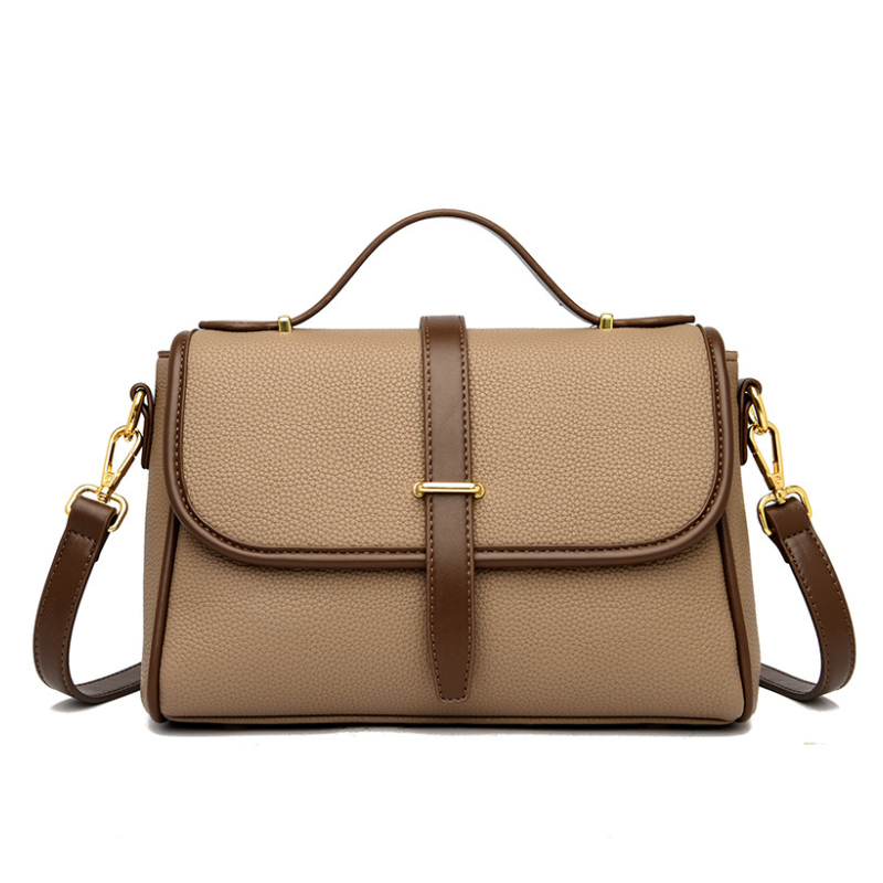 Soft Leather Multi Compartment Women Handbag