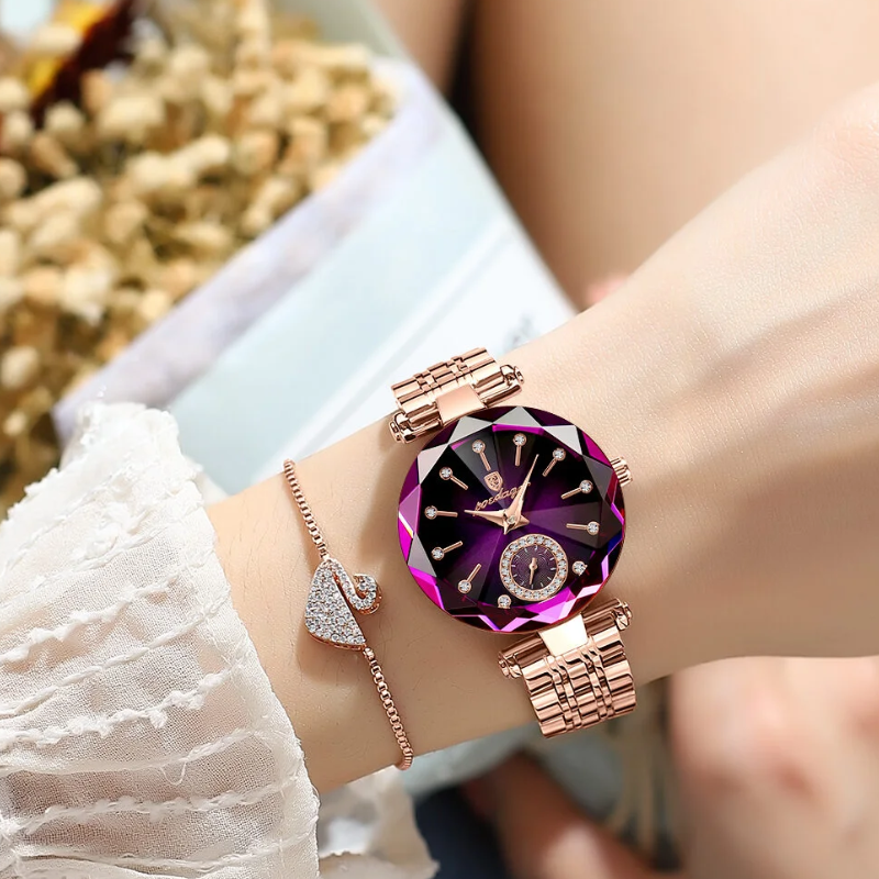Elegant Ultra-Thin Waterproof Quartz Watch for Women