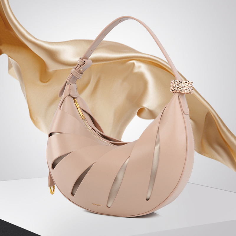 Elegant Crescent Handbag For Women