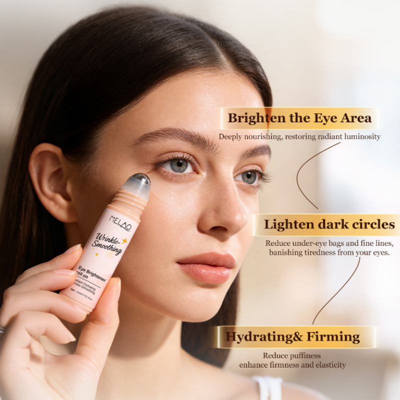 Caffeine Brightening Eye Roller Cream