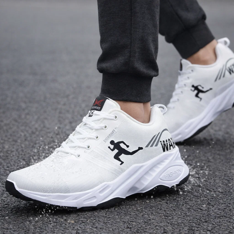 Hydro Stride Leather Waterproof Runner Shoes