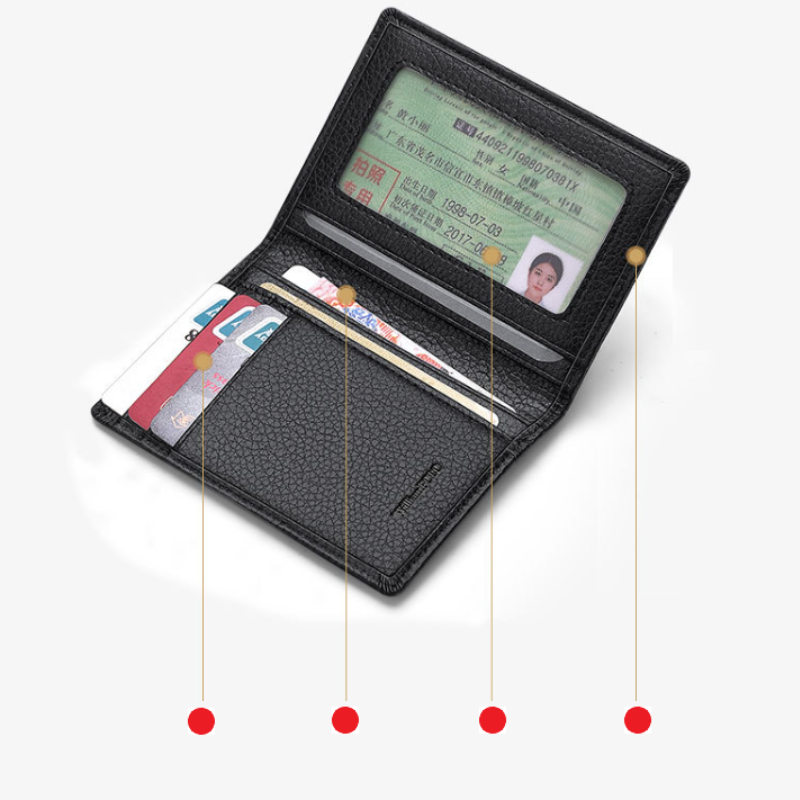 Men’s Genuine Leather Multi Card Holder Wallet