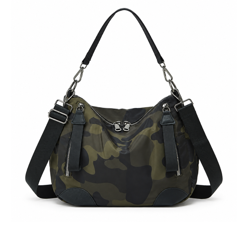 Arden Camo Utility Shoulder Bag