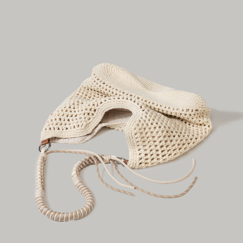 Coastal Woven Shoulder Bag