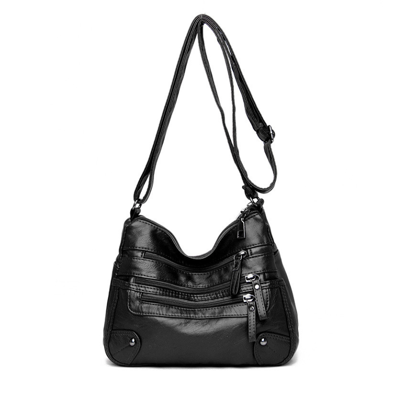 Large Capacity Soft Leather Shoulder Bag