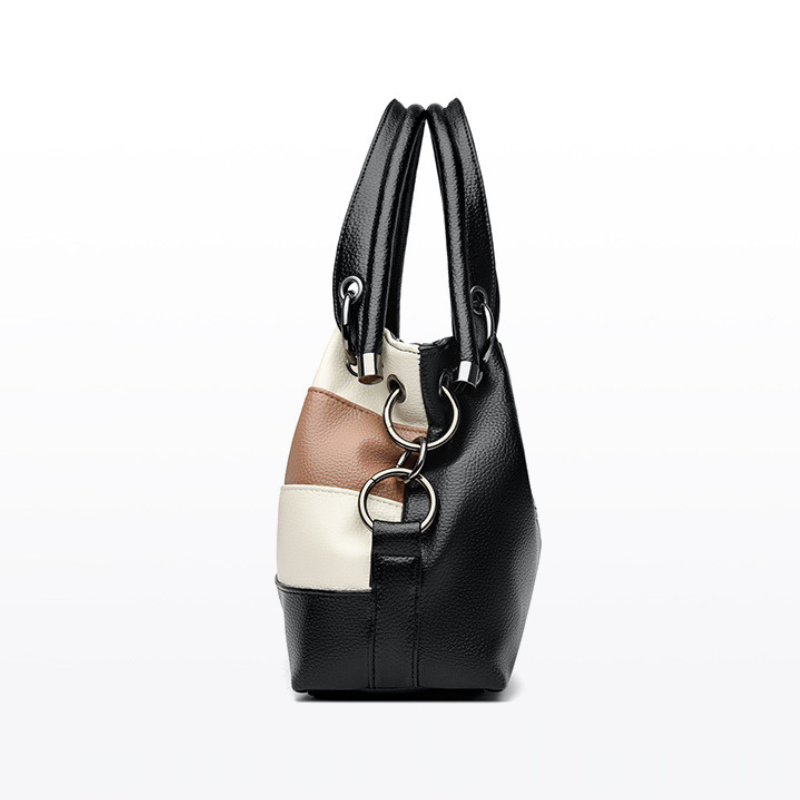 Color Block Large Capacity Women’s Shoulder Bag