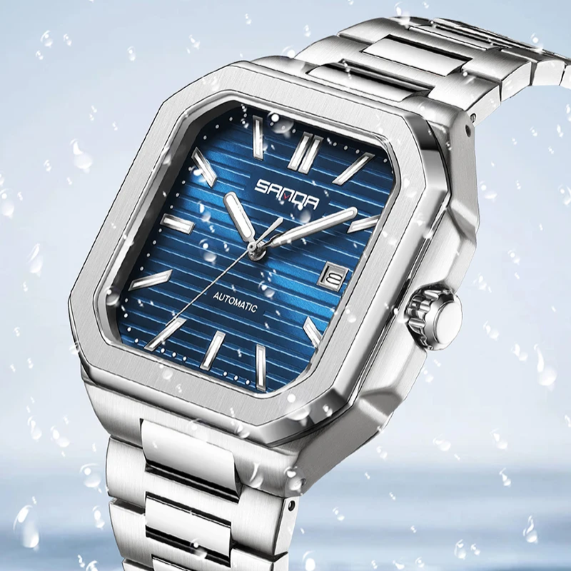 Heritage Square Luminous Mechanical Watch