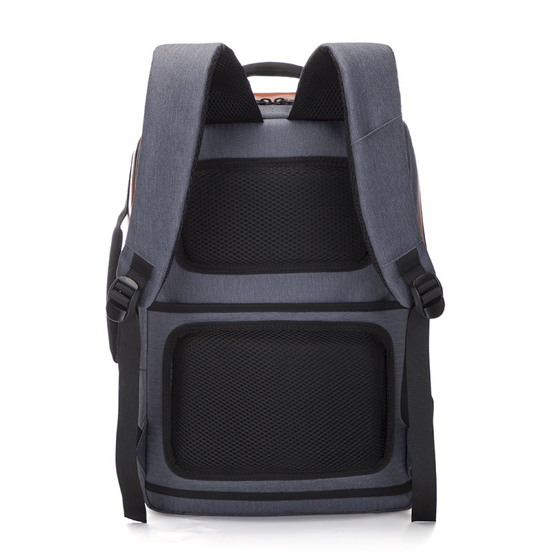 Oxford Cloth USB Business Laptop Backpack for Men