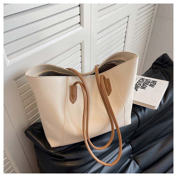 Spring Commuter Textured Large Capacity Tote