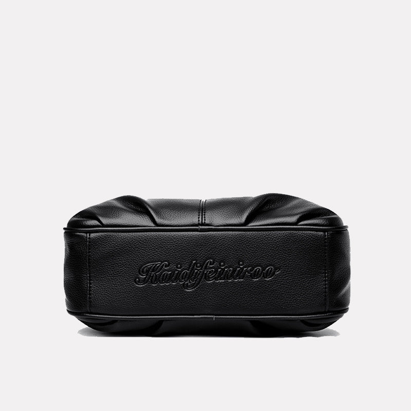 Elegant PU Leather Crossbody Shoulder Tote Bag