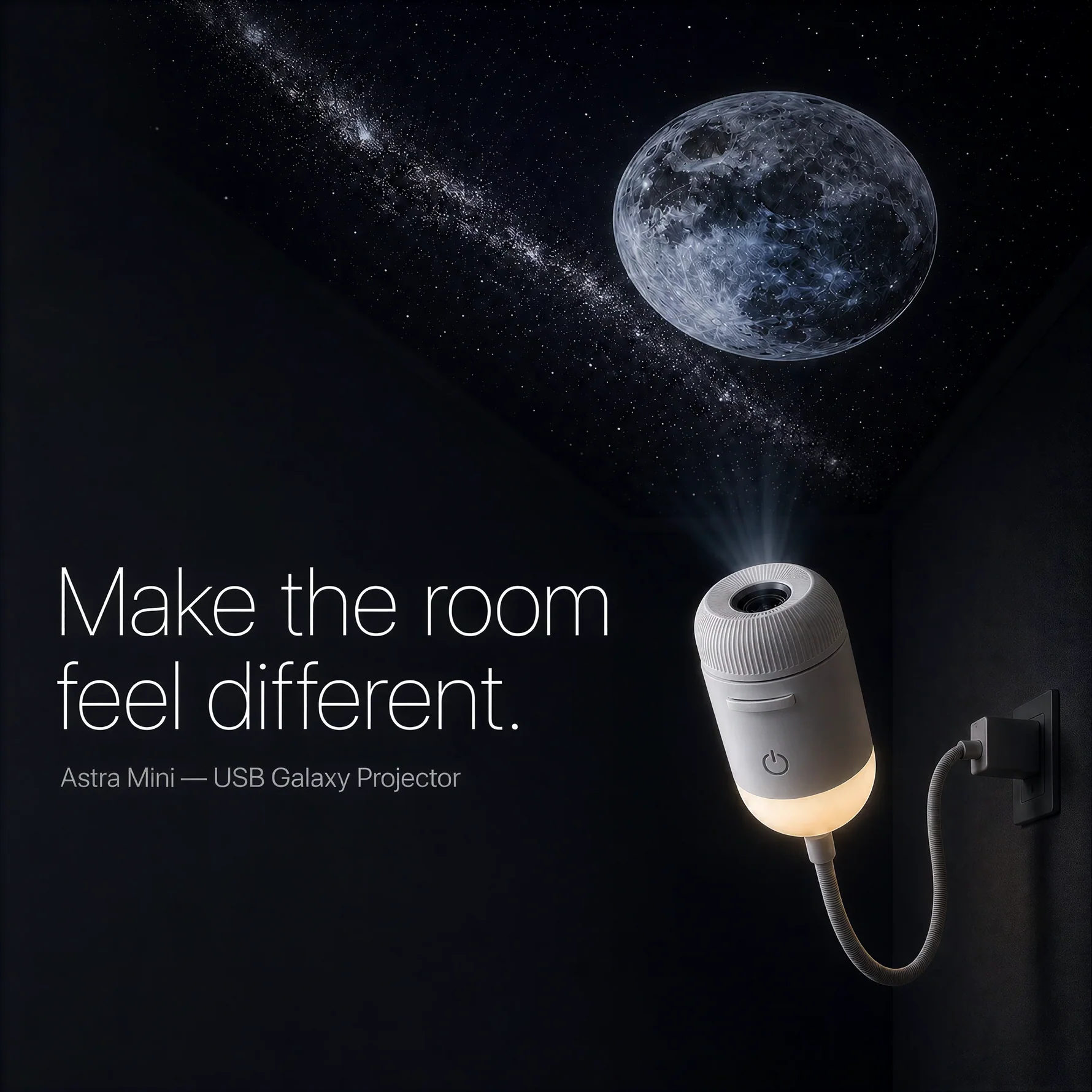 Galaxy Glow Star Projector Night Light