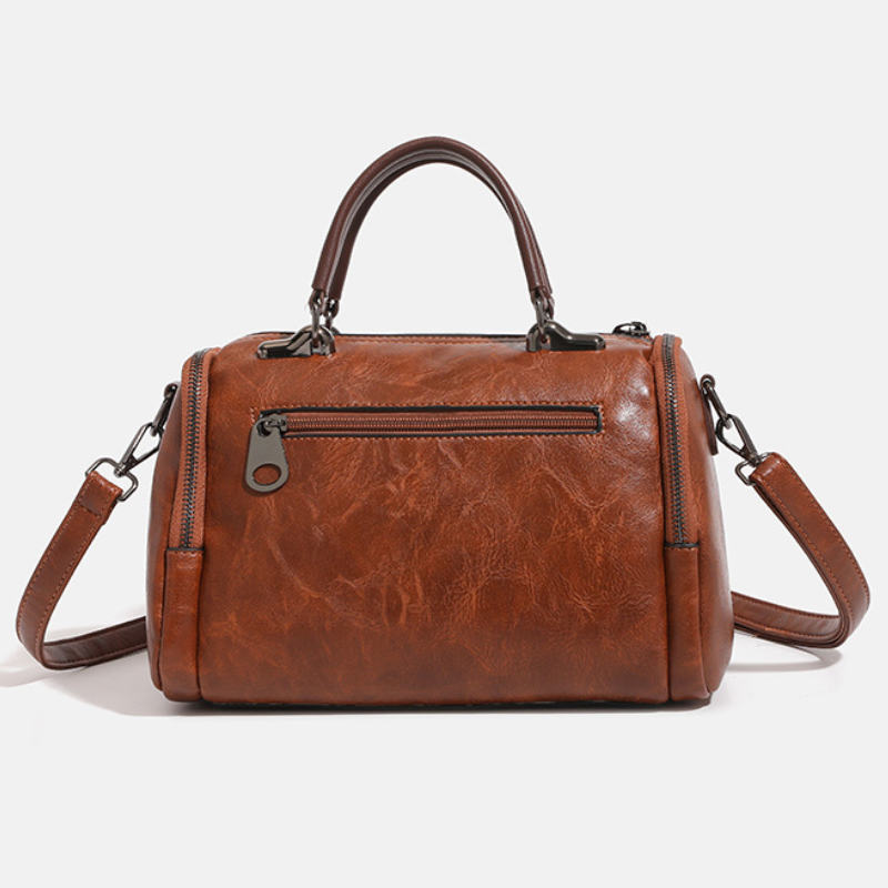 Style Retro Crossbody Pillow Bag with Tassel