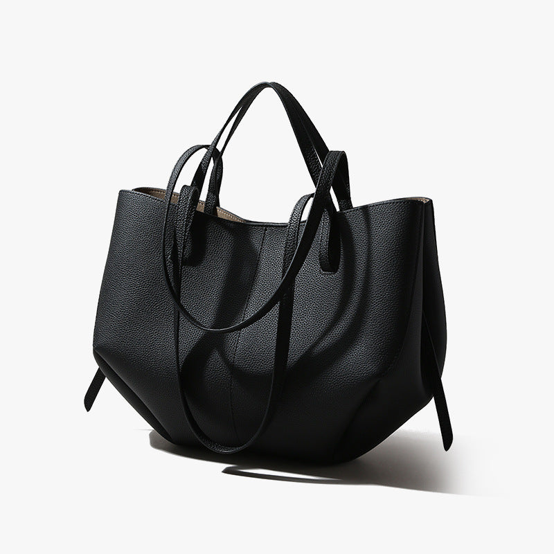 Top Layer Cowhide Women's Tote Handbag