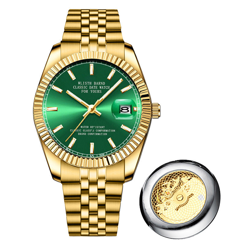 Gold Date Classic Watch
