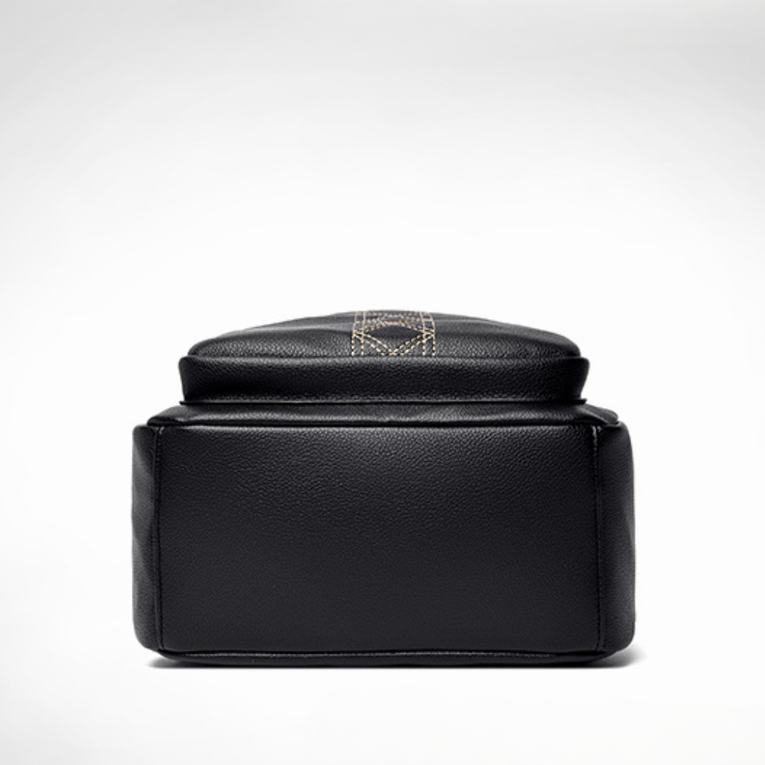 Fashionable Litchi Pattern Women's Backpack