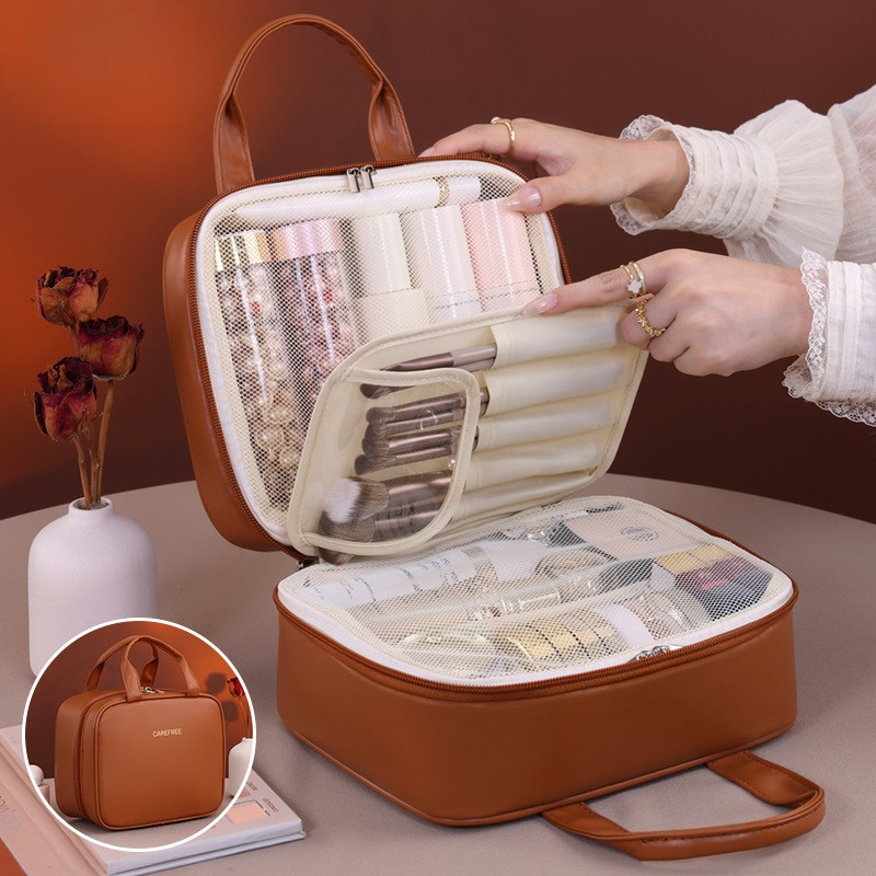 The Luxe Large-Capacity Cosmetic Bag